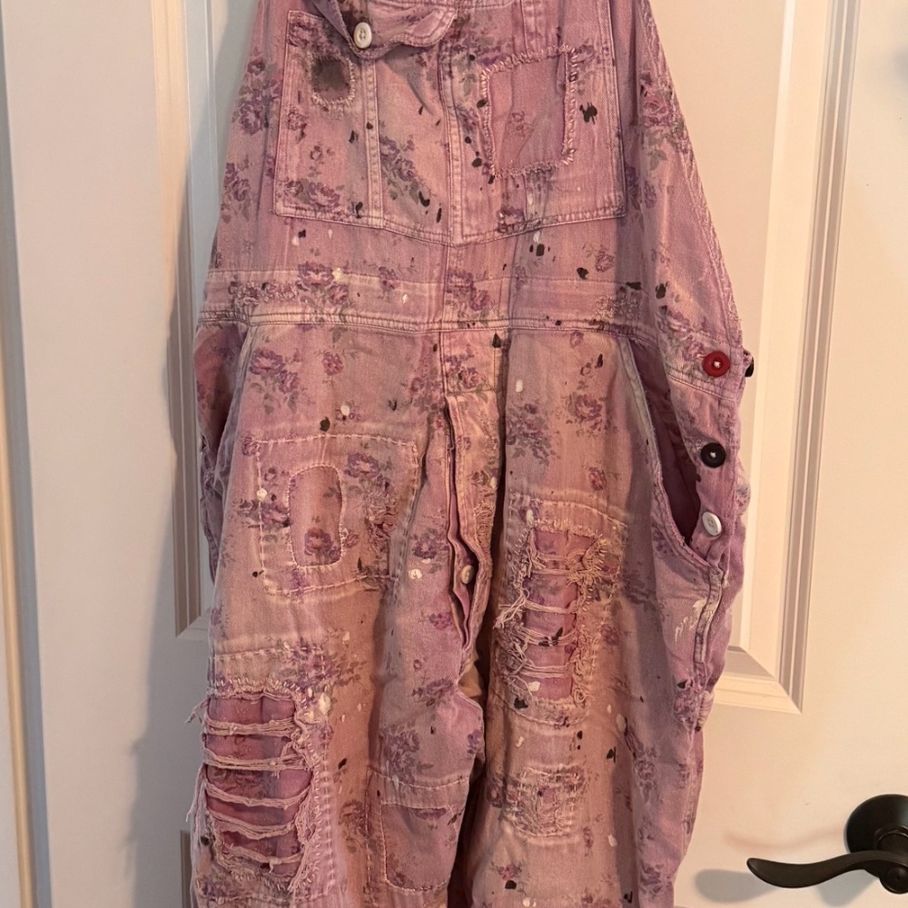 Magnolia Pearl "Flower Love" Overalls  - Brand New!